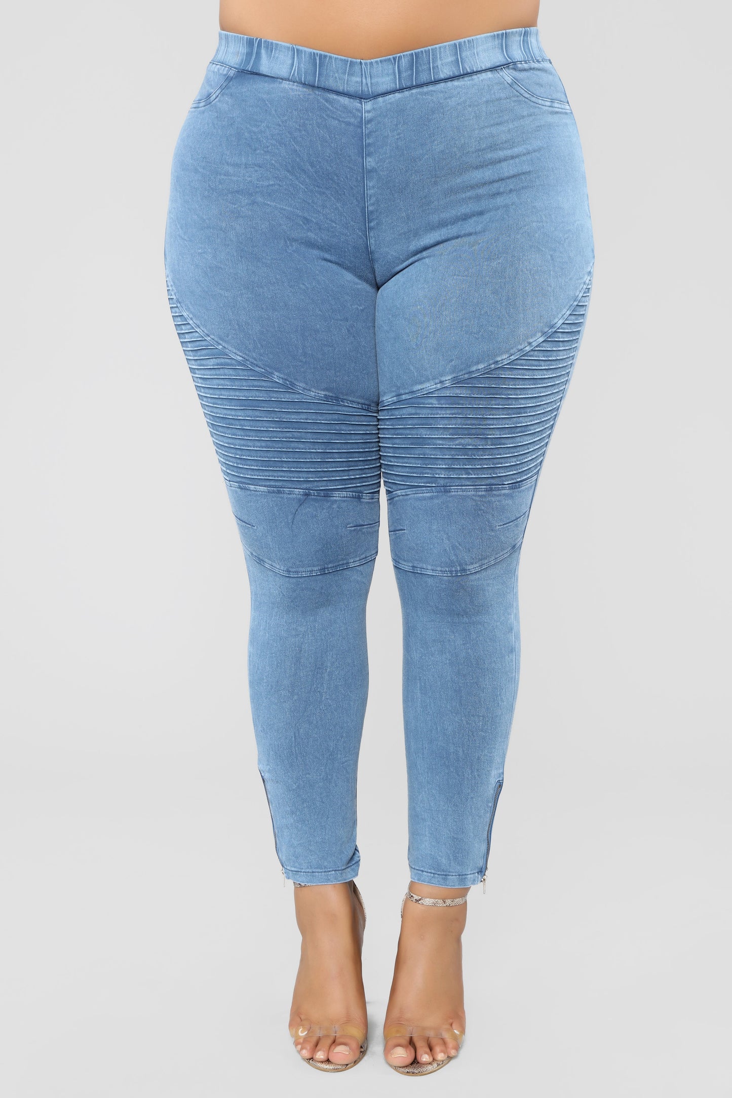 Jegging taille haute